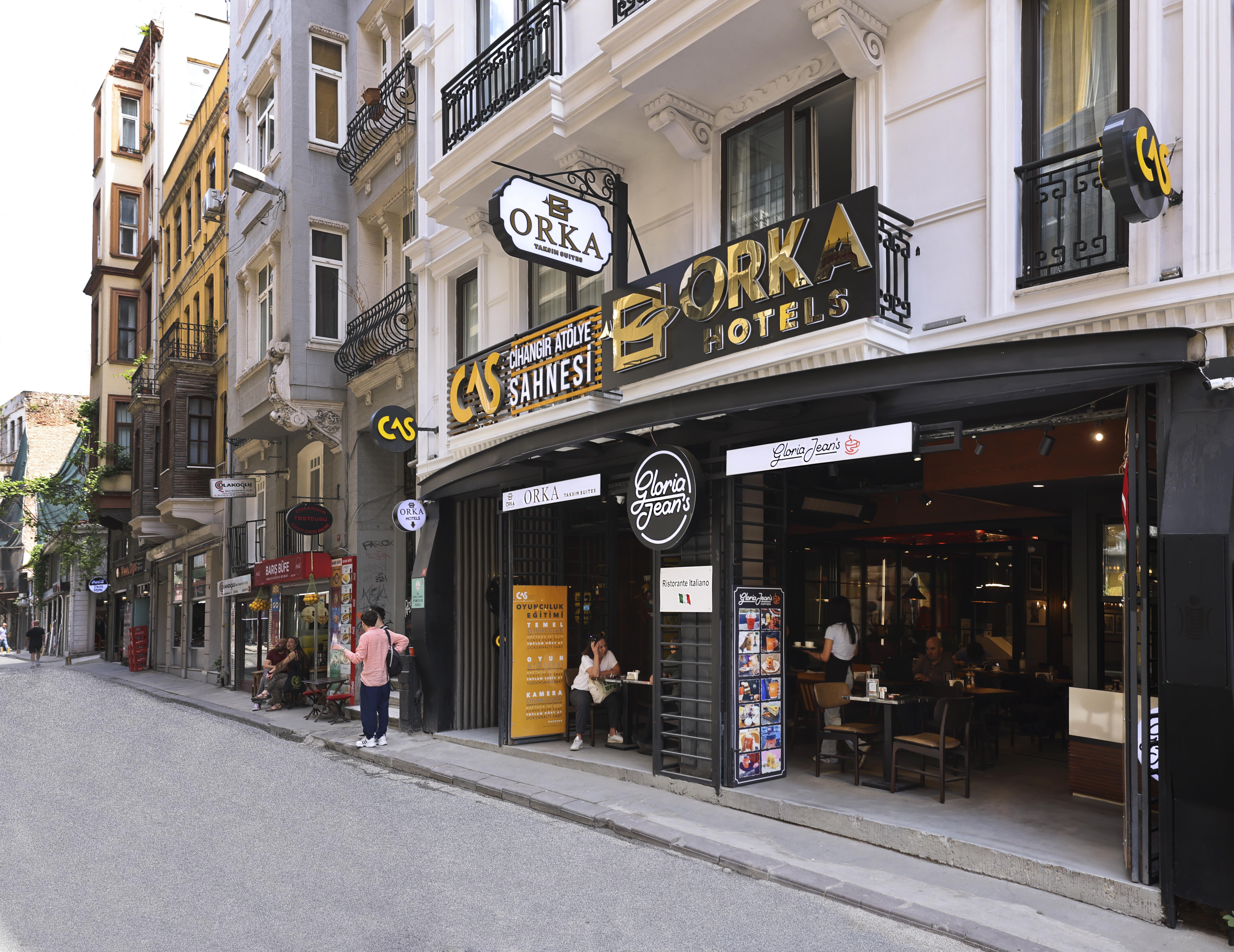 Orka Taksim Suites & Hotel Istanbul Exteriör bild